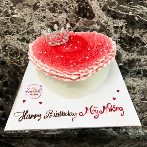 Bánh Kem 8/3 Trái Tim Tặng Vợ Yêu