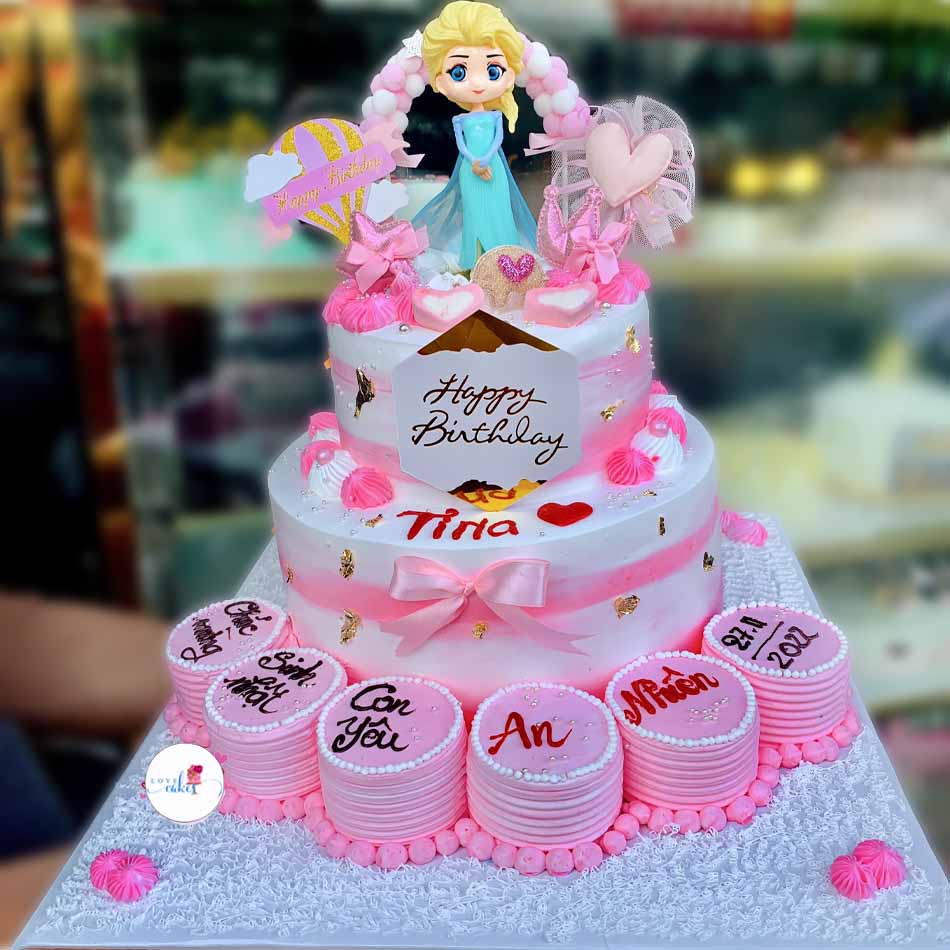 bánh kem sinh nhật công chúa giá tốt Tháng 9, 2023 | Mua ngay | Shopee Việt  Nam