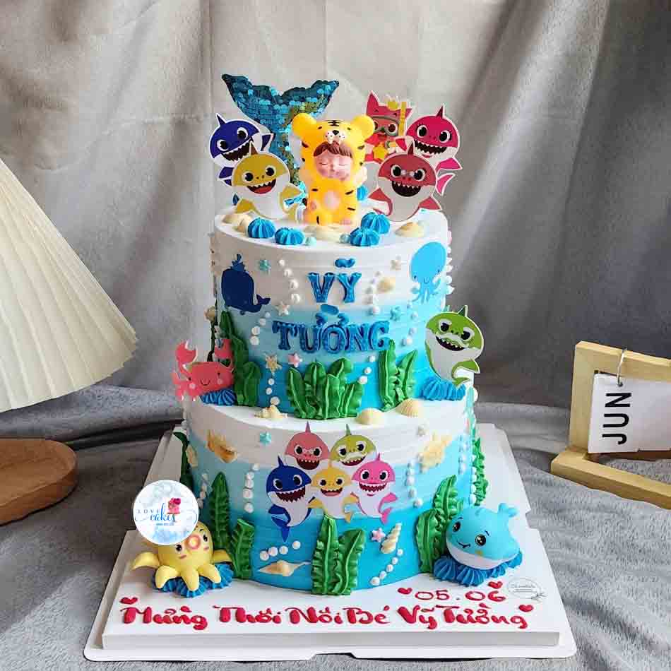 Bé yêu tròn 1 tuổi - Funny Cake