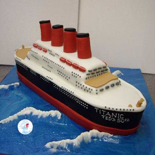 Bánh sinh nhật con tàu titanic