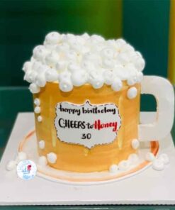 Bánh sinh nhật hình ly bia dễ thương