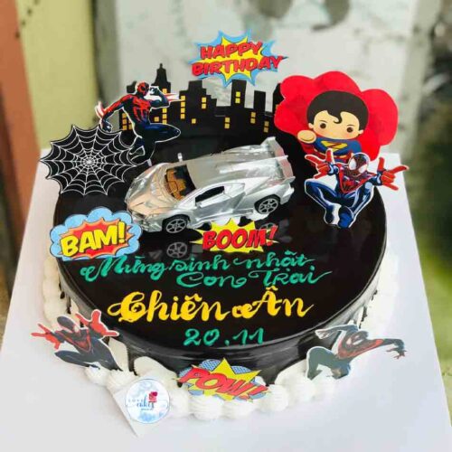 Bánh sinh nhật spiderman