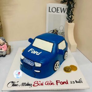 Bánh sinh nhật xe ford