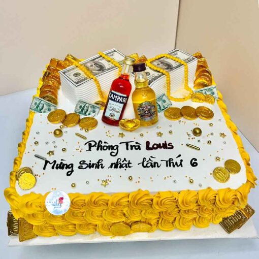 Bánh sinh nhật công ty đẹp, bánh logo công ty. | Nhận đặt bánh sinh nhật,  bánh in ảnh, cupcake, fondant tại Hà Nội