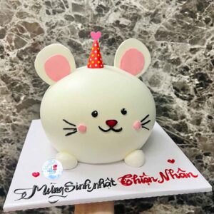 8 mẫu bánh sinh nhật tuổi tý chuột mẫu mới nhất năm nay