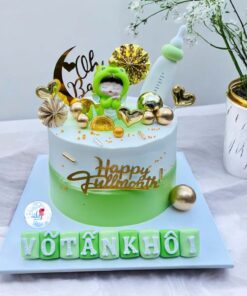 Bánh đầy tháng bé trai tuổi rắn