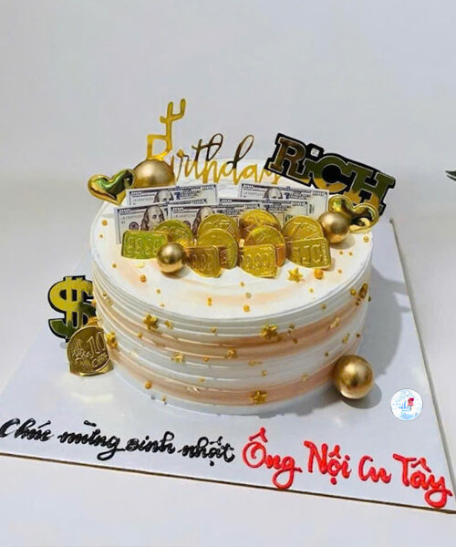 bánh sinh nhật người lớn tuổi nam đơn gian